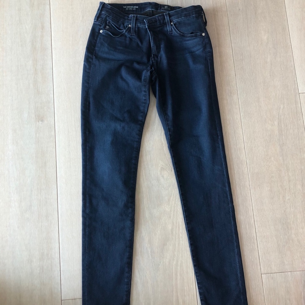 AG Adriano Goldschmied Low Rise Ankle Skinny Jeans